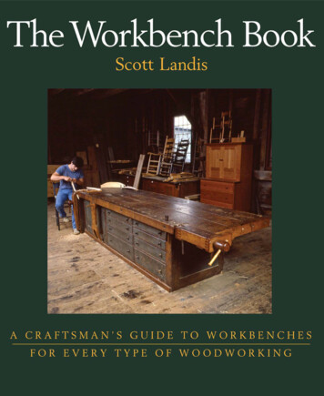 The Workbench Book - Lost Art Press