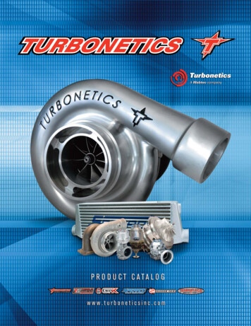 TN 2014 Catalog HR - Turbonetics Performance