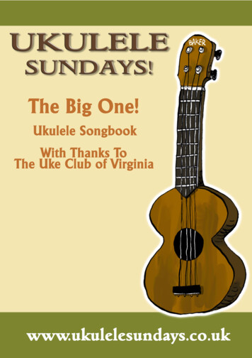 Ukulele Club Virginia Songbook
