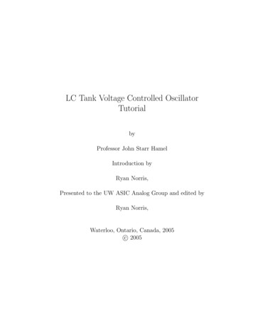 LC Tank Voltage Controlled Oscillator Tutorial