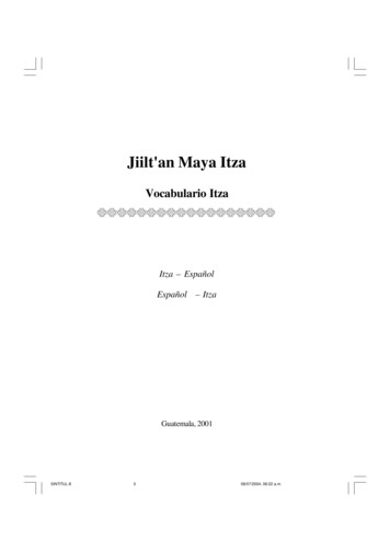 Jiilt'an Maya Itza - WordPress 