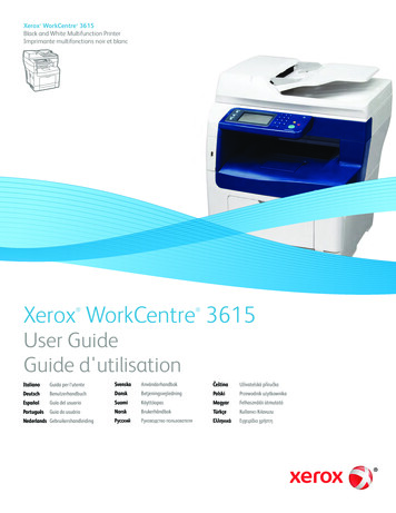 Xerox WorkCentre 3615