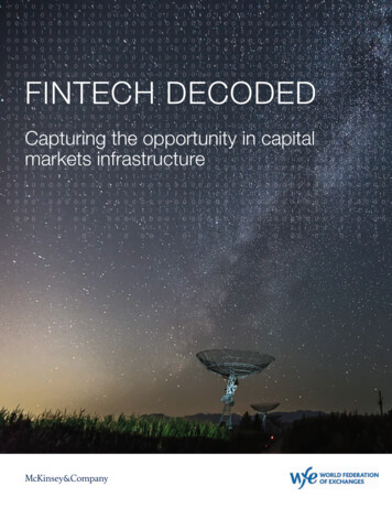 FINTECH DECODED - World-exchanges 