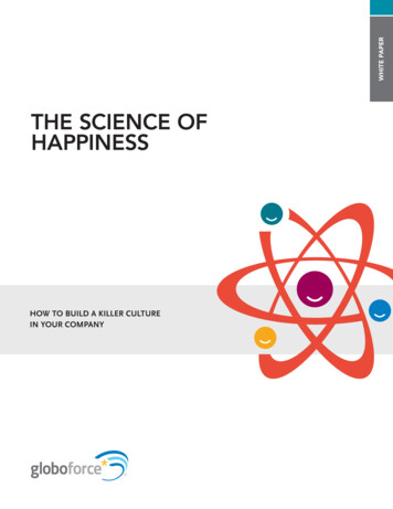 The Science Of Happiness - Globoforce