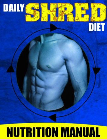 Daily Shred Diet