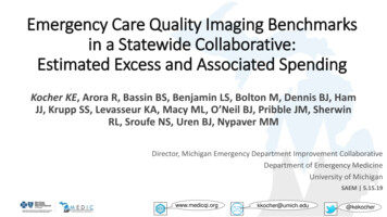 Emergency Care Quality Imaging Benchmarks In A Statewide Collaborative .
