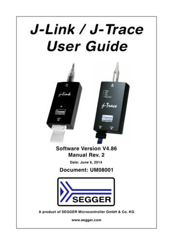 J-Link / J-Trace User Guide (UM08001) - Farnell