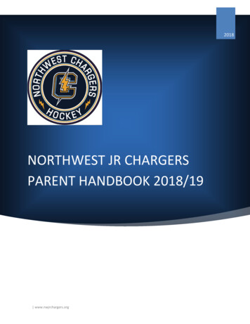 Northwest Jr Chargers Parent Handbook 2018/19