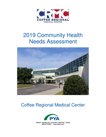 2019 Community Health Needs Assessment - Coffee Regional Medical Center