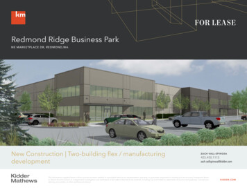 Redmond Ridge Business Park - Commercialmls 
