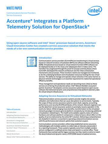 Accenture Integrates A Platform Telemetry Solution For OpenStack