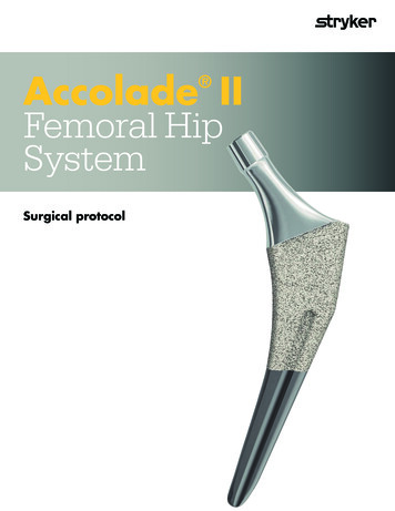Accolade II Femoral Hip System - Az621074.vo.msecnd 
