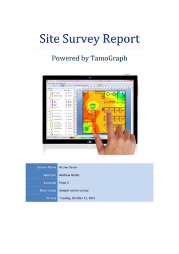 Site Survey Report