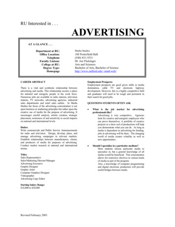 ADVERTISING - Radford University