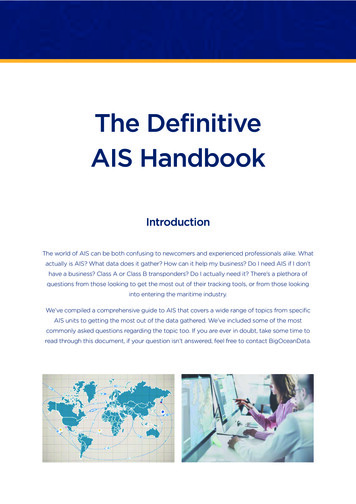 The Definitive AIS Handbook - Marine Insight