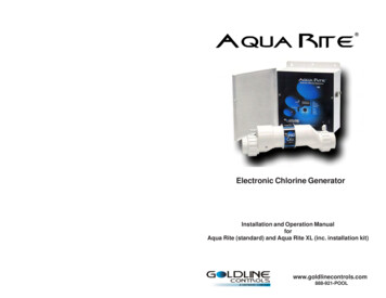 Electrolytic Chlorine Generator Basic Pool Maintenance Requirements