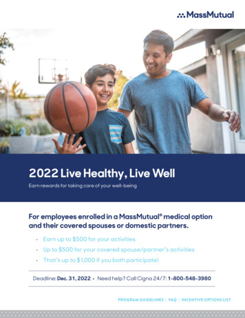 2022 Live Healthy, Live Well - MassMutual