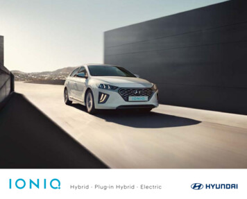 Hybrid . Plug-in Hybrid . Electric - Hyundai