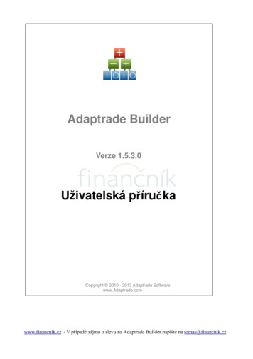 Adaptrade Builder - Finančník.cz