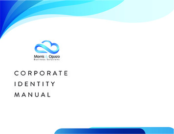 Corporate Identity Manual Morris Opazo