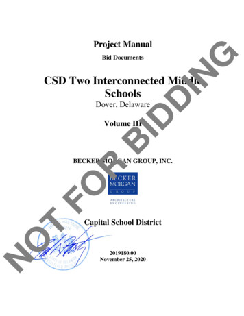 CSD Two Interconnected Middle Schools - Delaware
