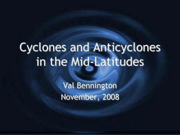 Cyclones And Anticyclones In The Mid-Latitudes - National Weather Service