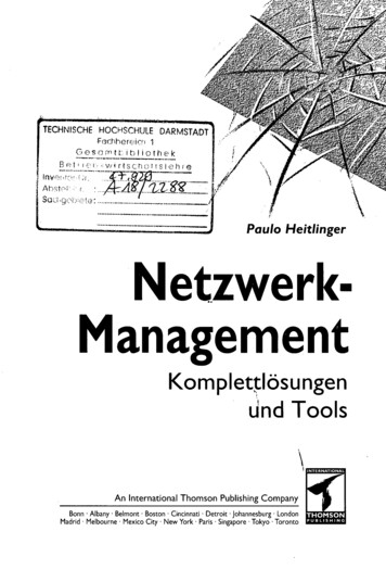 Paulo Heitlinger Netzwerk- Management