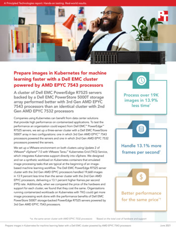 Dell EMC PowerEdge R7525 AMD EPYC Kubernetes - Principled Technologies