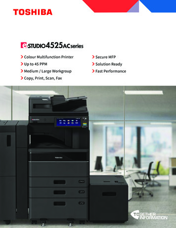 Colour Multifunction Printer Secure MFP Up To 45 PPM Solution Ready .