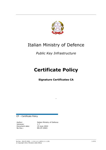 Italian Ministry Of Defence - Difesa