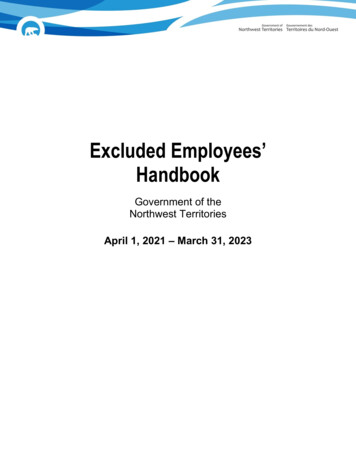 Excluded Employees' Handbook