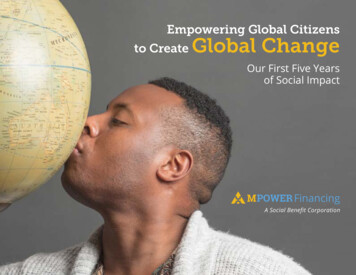 Empowering Global Citizens To Create Global Change - MPOWER Financing