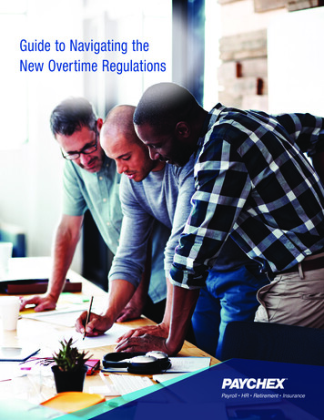 Guide To Navigating The New Overtime Regulations