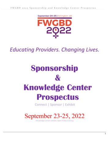 Sponsorship Knowledge Center Prospectus - Nmcdn.io