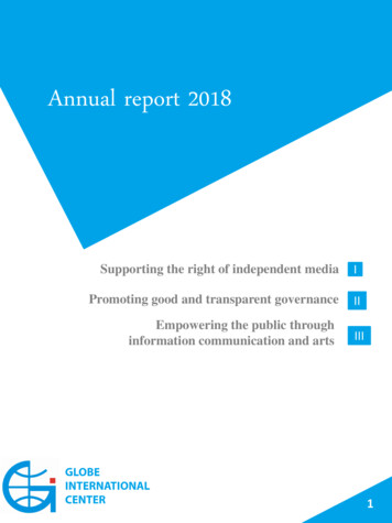 Annual Report 2018 - Gic.mn