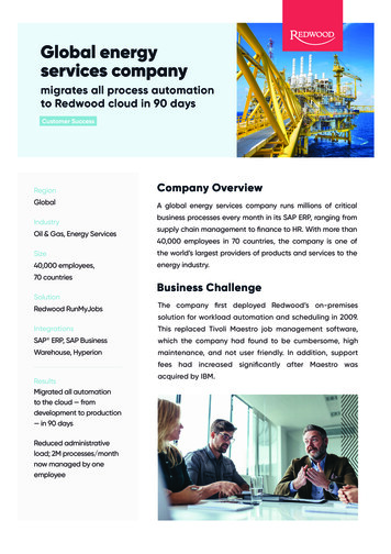 Global Energy Services Company - Redwood