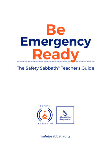 Be Emergency Ready - Adventist Risk