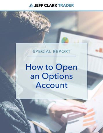 How To Open An Options Account - Jeff Clark Trader