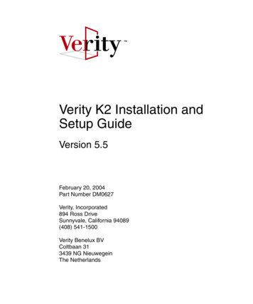 K2 Installation And Setup Guide