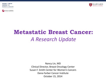 Metastatic Breast Cancer - Living Beyond Breast Cancer