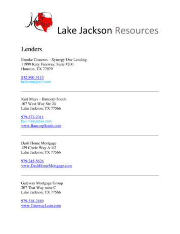 Lake Jackson Resources