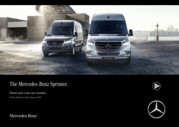 The Mercedes‑Benz Sprinter. - Midlands Truck & Van