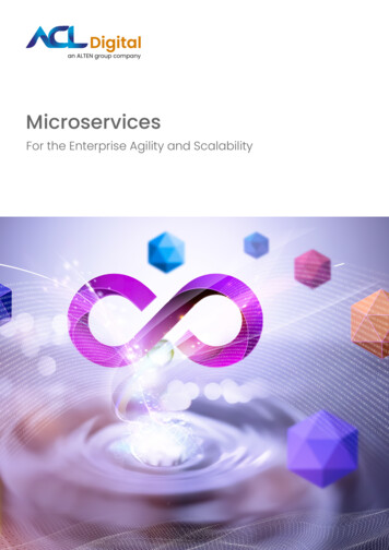Microservices For The Enterprise Agility And Scalability 2