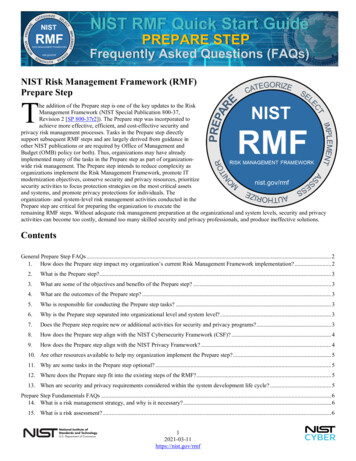 NIST RMF Quick Start Guide - AcqNotes