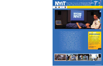 New York College Of Osteopathic Medicine Of New York Institute Of .