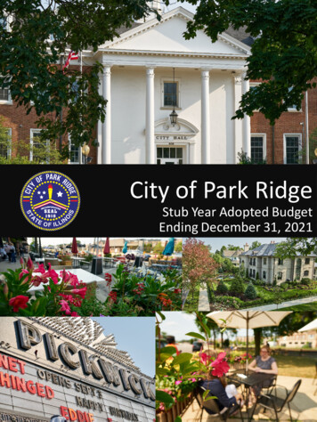 City Of Park Ridge - Cms9files.revize 