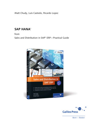 SAP HANA - Amazon Web Services