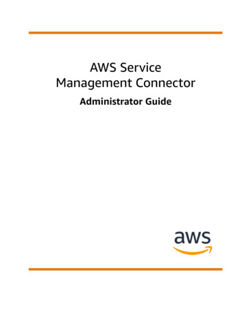 Management Connector AWS Service