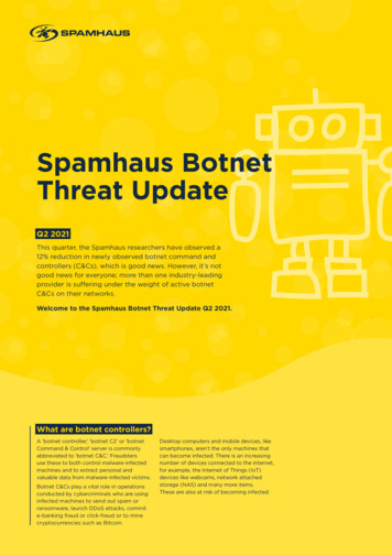 Spamhaus Botnet Threat Update
