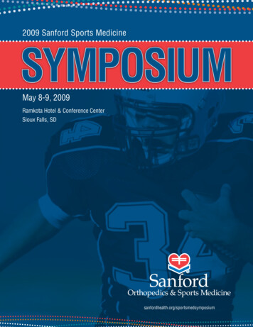 2009 Sanford Sports Symposium